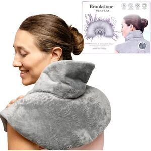 Brookstone Thera-Spa Cooling & Warming, Neck & Shoulder Wrap - Lavender Infused